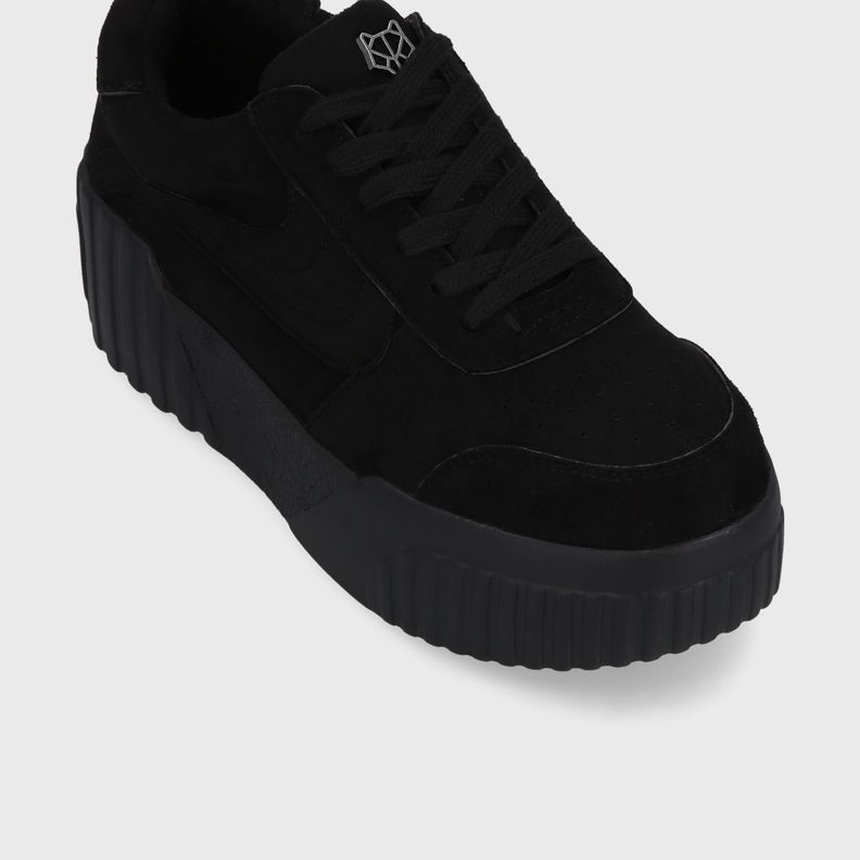 Zapatilla Negra Mujer 13142 Gotta-5
