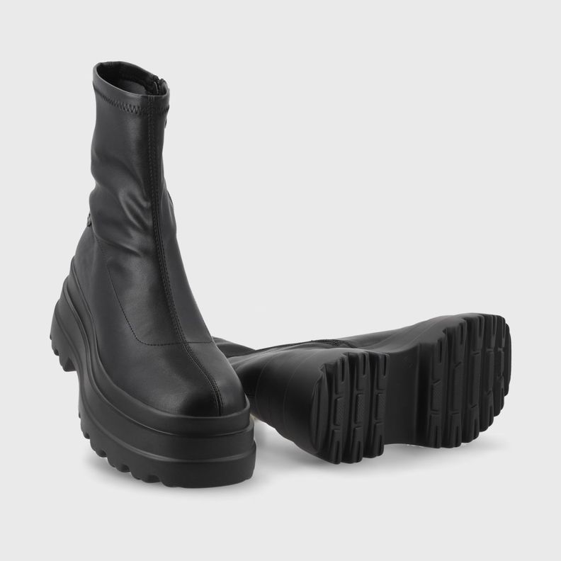 Botín Plataforma Negra Mujer 36034 Gotta-6
