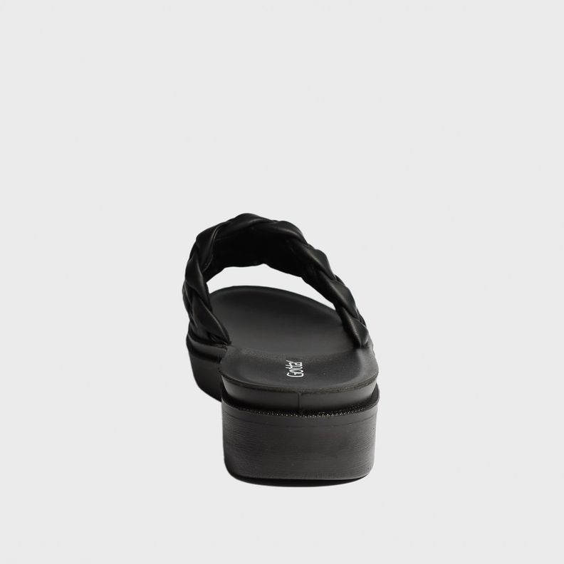 Sandalia Plana Negra Mujer 23231 Gotta-4