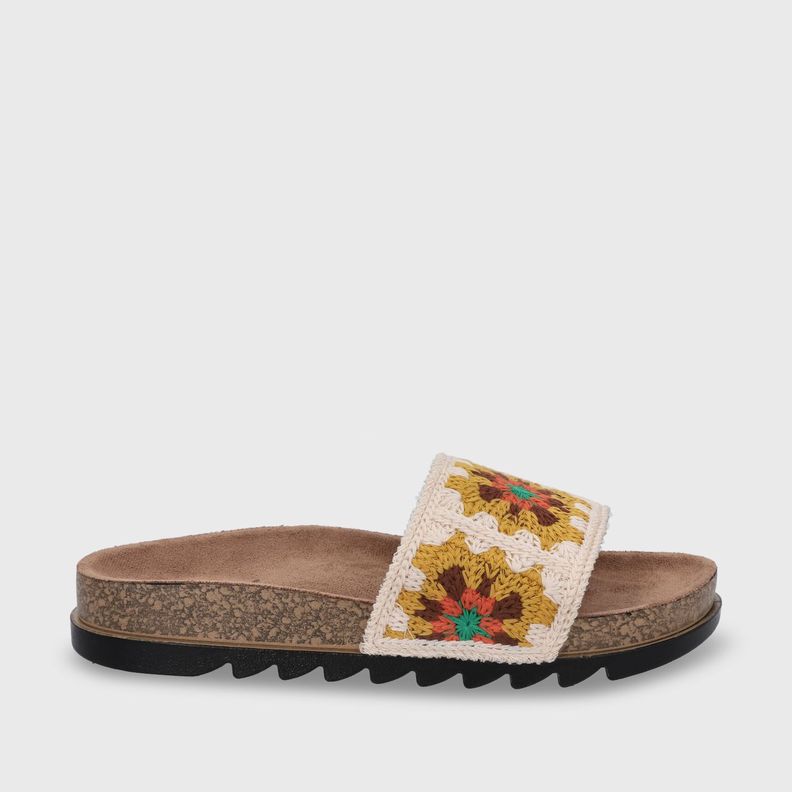 Sandalia Plana Multicolor Mujer 52030 Gotta-0
