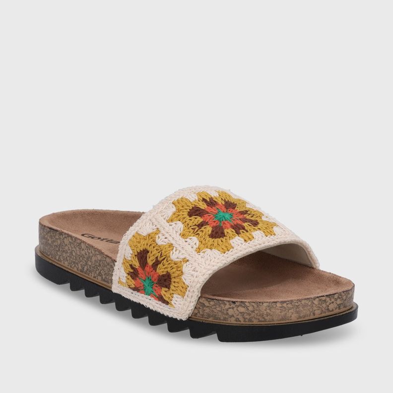 Sandalia Plana Multicolor Mujer 52030 Gotta-1