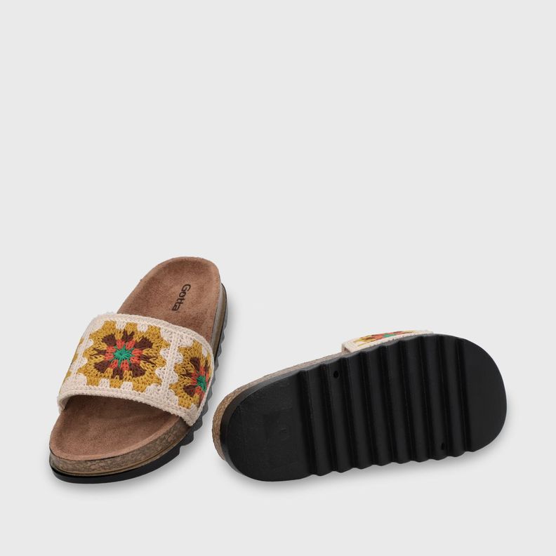 Sandalia Plana Multicolor Mujer 52030 Gotta-6