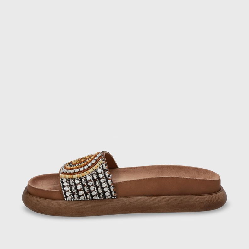 Sandalia Plano Beige Mujer 53704 Gotta-3