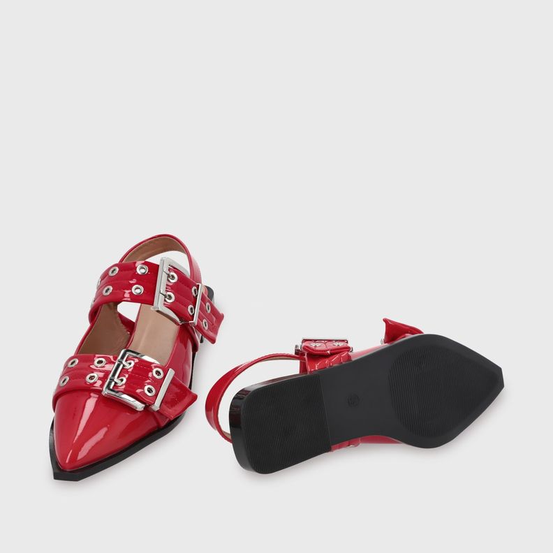 Ballerina Mujer Roja 55240 Gotta-6
