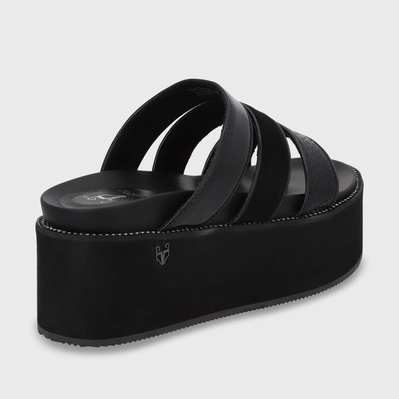Sandalia Negra Mujer 15662 Gotta-4
