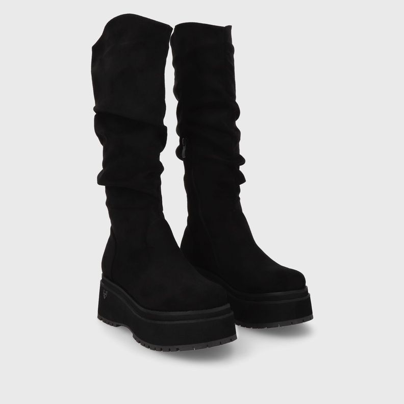 Bota Negra Mujer 15092 Gotta-2