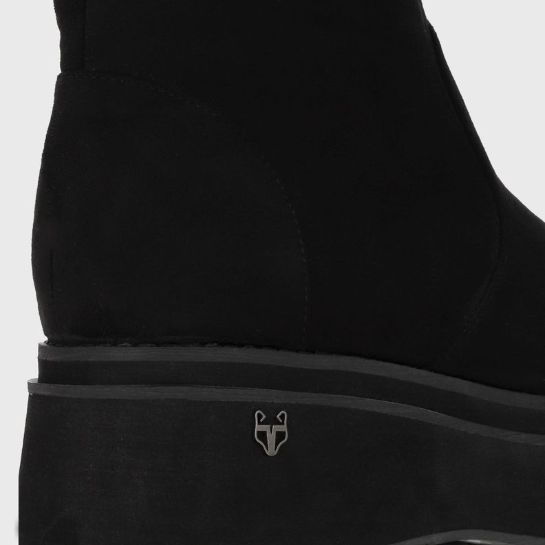 Bota Negra Mujer 15092 Gotta-5