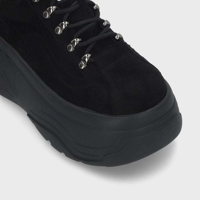 Zapatilla Plataforma Negra Mujer 43061 Gotta-5