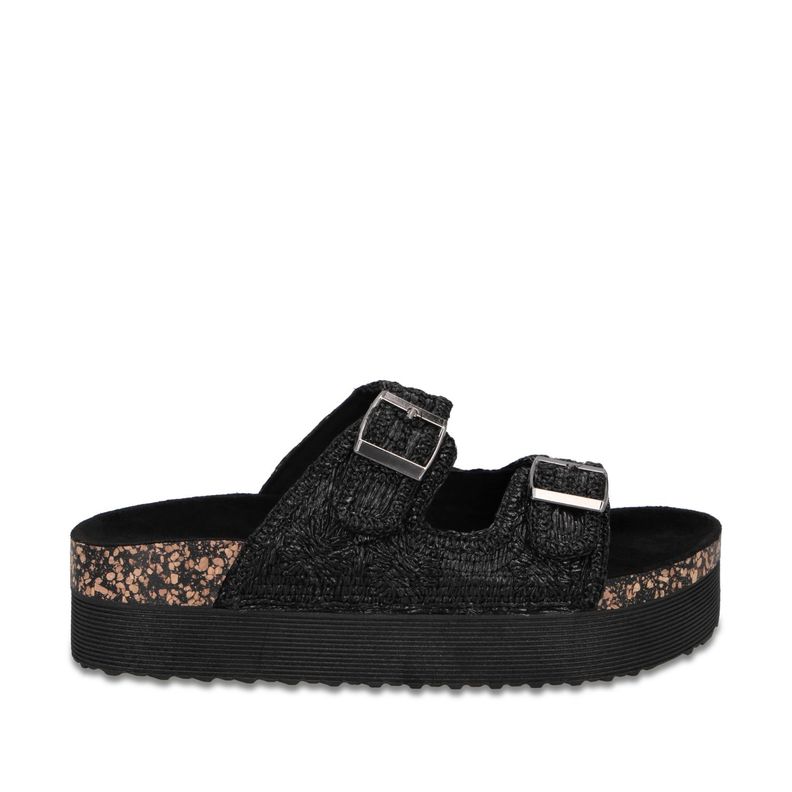 Sandalia Plataforma Negro Mujer 65951 Gotta 35