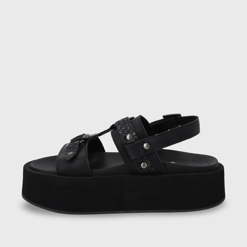 Sandalia Plataforma Negro Mujer 55941 Gotta-3