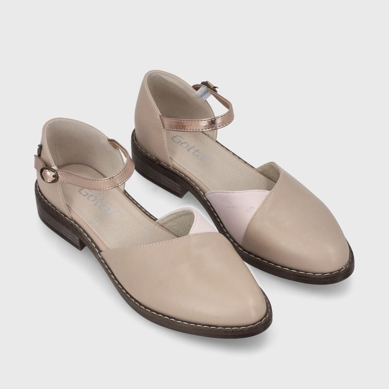 Sandalia Nude Mujer 17578 Gotta-2
