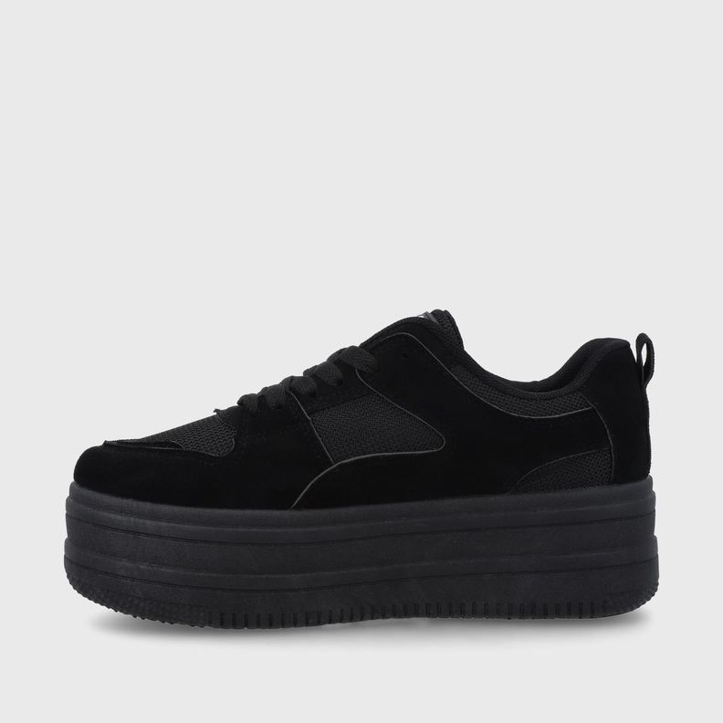Zapatilla Plataforma Negra Mujer 38562 Gotta-3