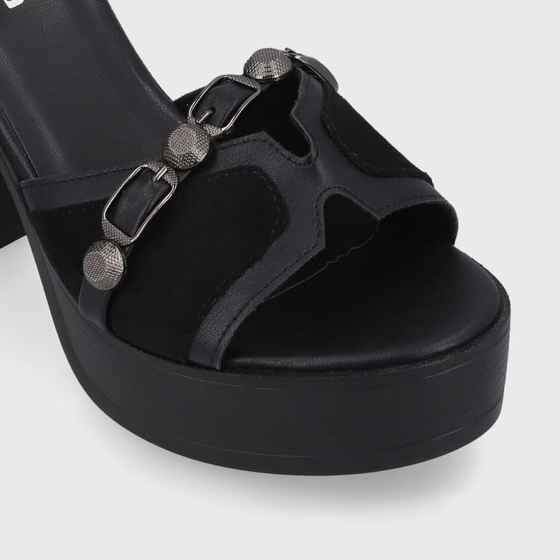 Sandalia Negra  Mujer 45963 Gotta-5