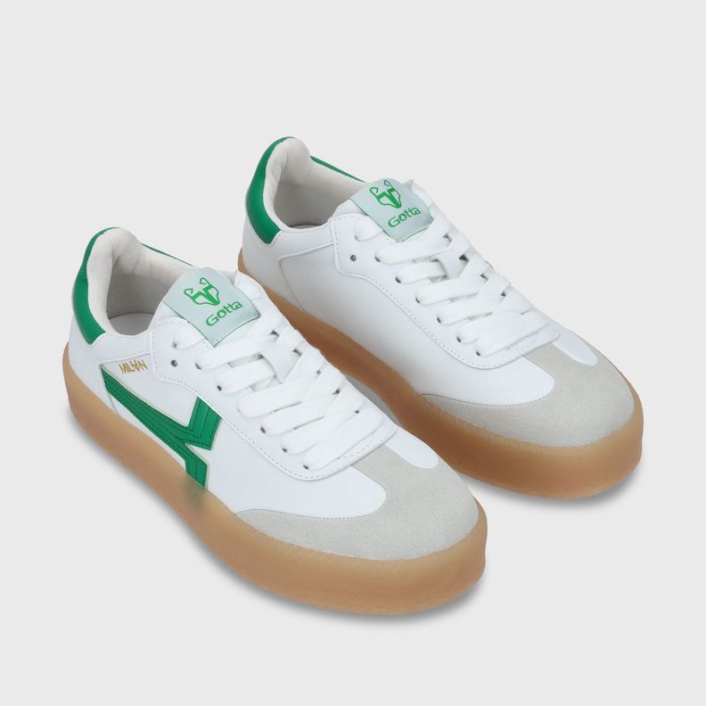 zapatilla Plano Verde Mujer 53740 Gotta-2
