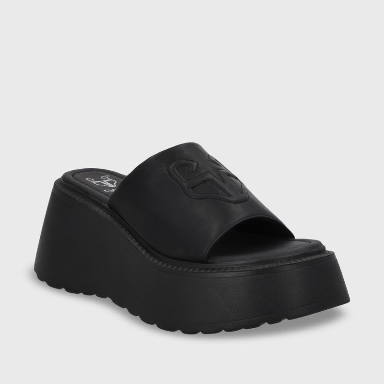 Sandalia Plataforma Negro Mujer 53720 Gotta-1
