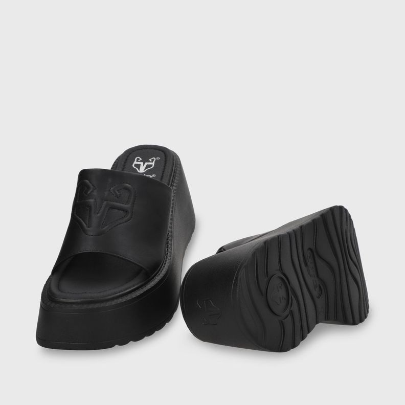 Sandalia Plataforma Negro Mujer 53720 Gotta-6
