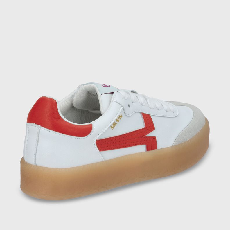 zapatilla Plano Rojo Mujer 53740 Gotta-4