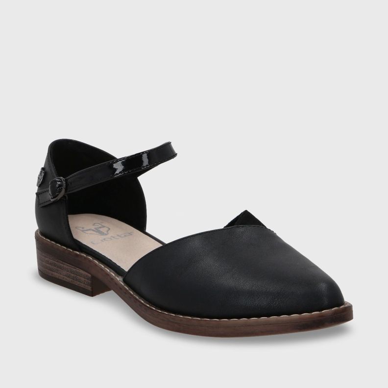 Sandalia Negra  Mujer 17578 Gotta-1