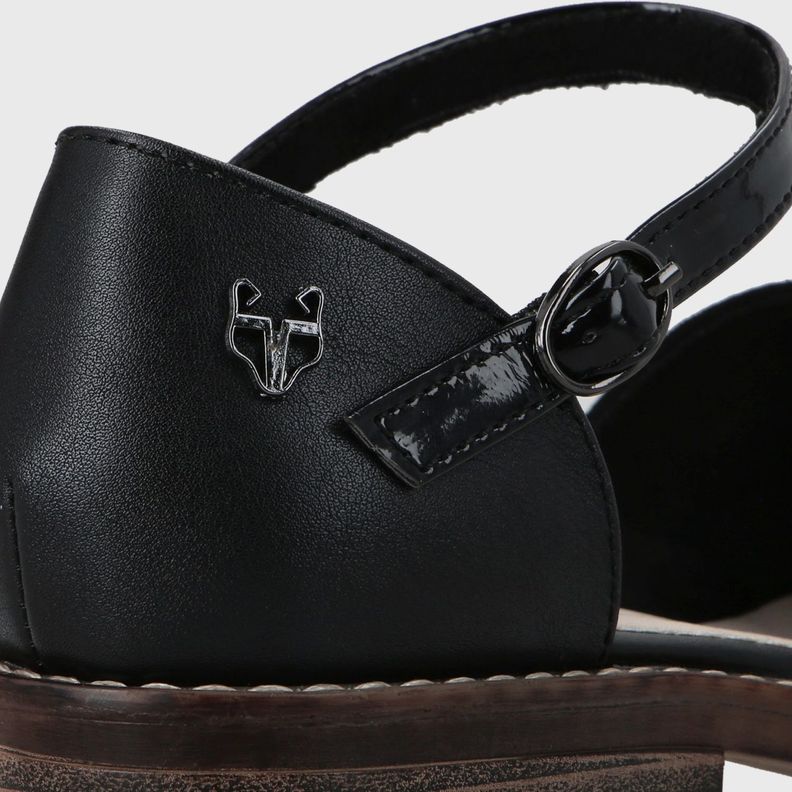 Sandalia Negra  Mujer 17578 Gotta-6