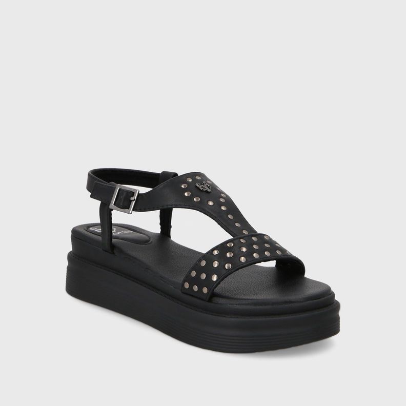 Sandalia Plataforma Negro Mujer 43016 Gotta-1