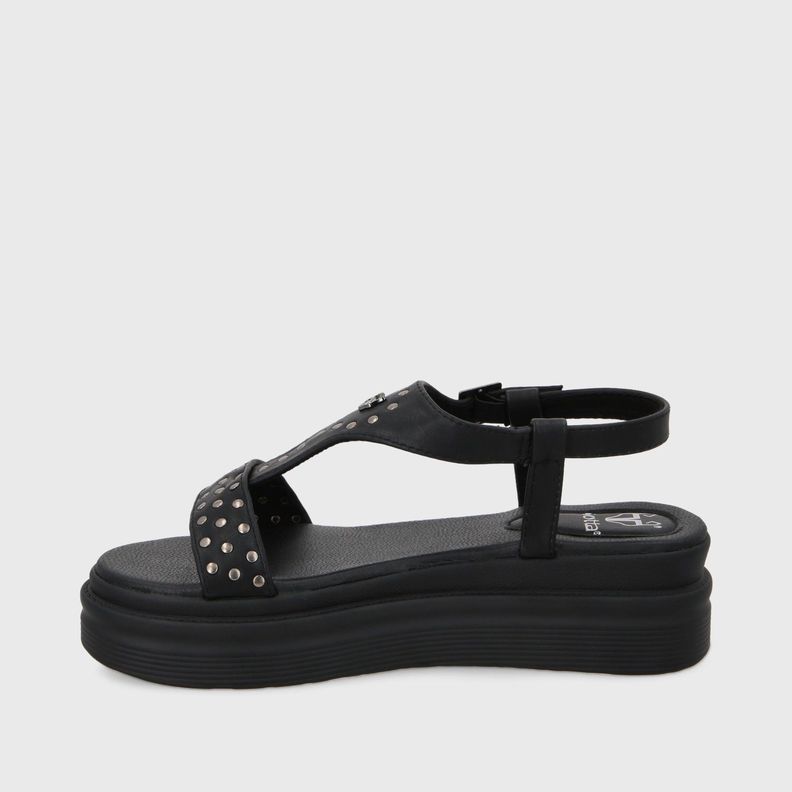 Sandalia Plataforma Negro Mujer 43016 Gotta-3