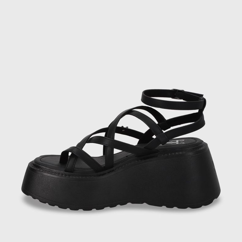 Sandalia Plataforma Negro Mujer 53722 Gotta-3