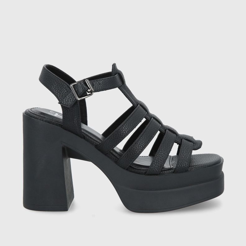 Sandalia Negra Mujer 45951 Gotta-0