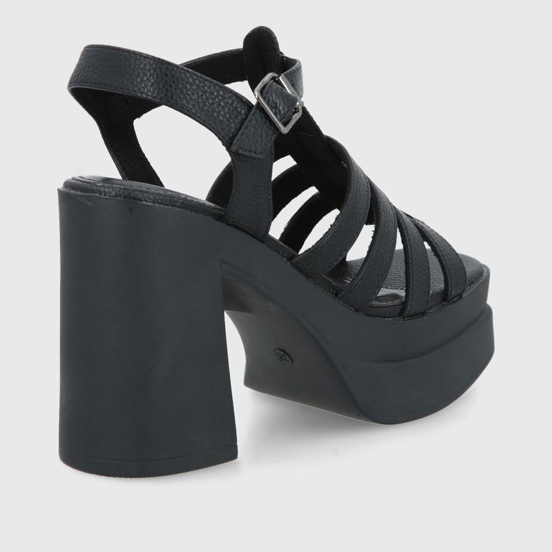 Sandalia Negra Mujer 45951 Gotta-4