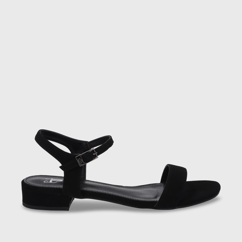 Sandalia Plana Negra Mujer 55201 Gotta-0