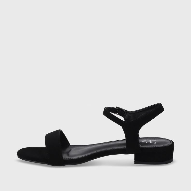 Sandalia Plana Negra Mujer 55201 Gotta-3