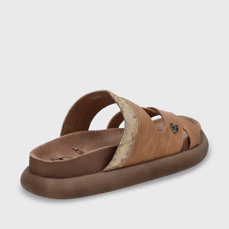 Sandalia Plano Beige Mujer 53700 Gotta-4