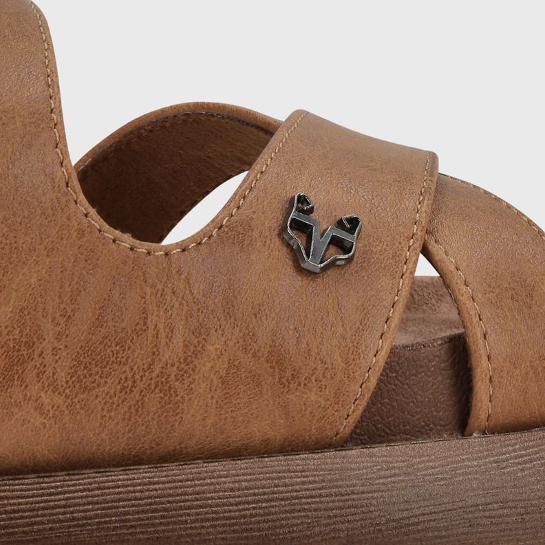 Sandalia Plano Beige Mujer 53700 Gotta-5