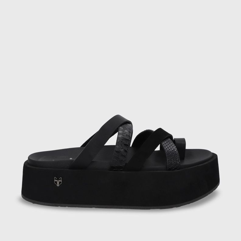Sandalia Plataforma Negro Mujer 55940 Gotta-0