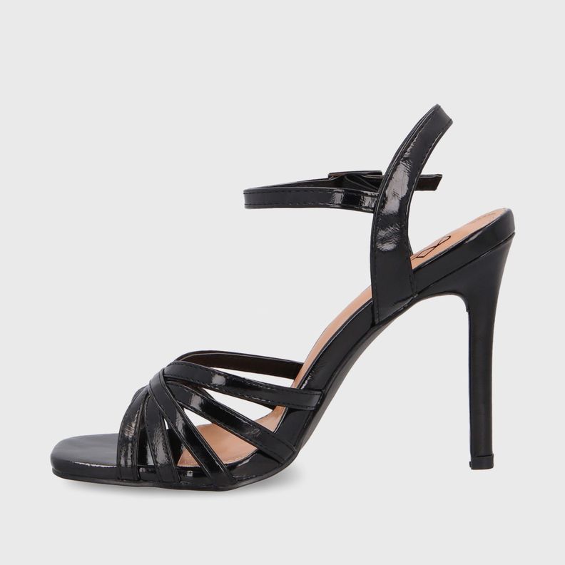 Sandalia Taco Negra Mujer 35141 Gotta-3