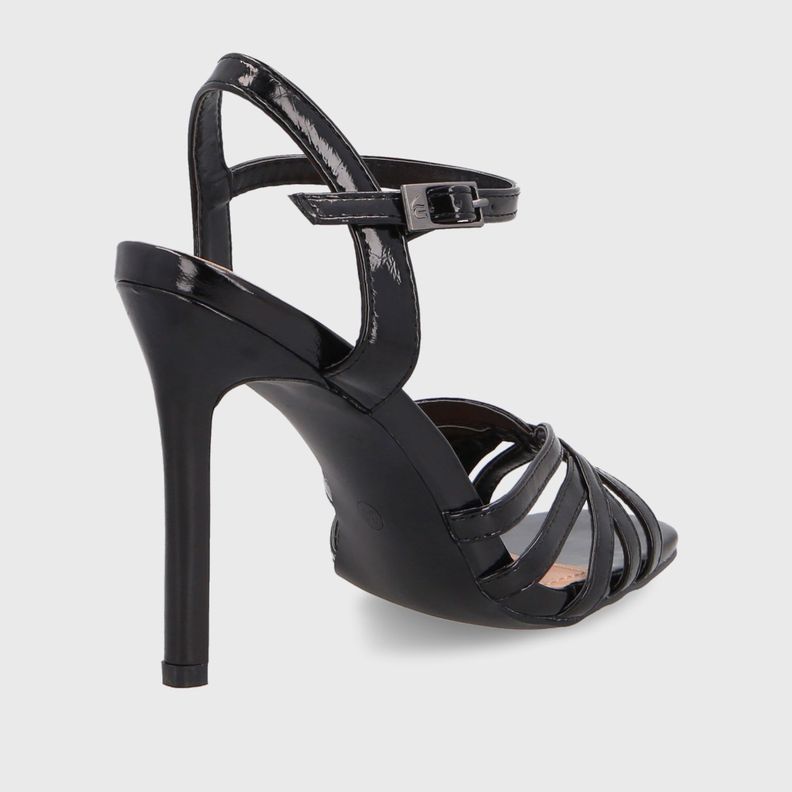 Sandalia Taco Negra Mujer 35141 Gotta-4