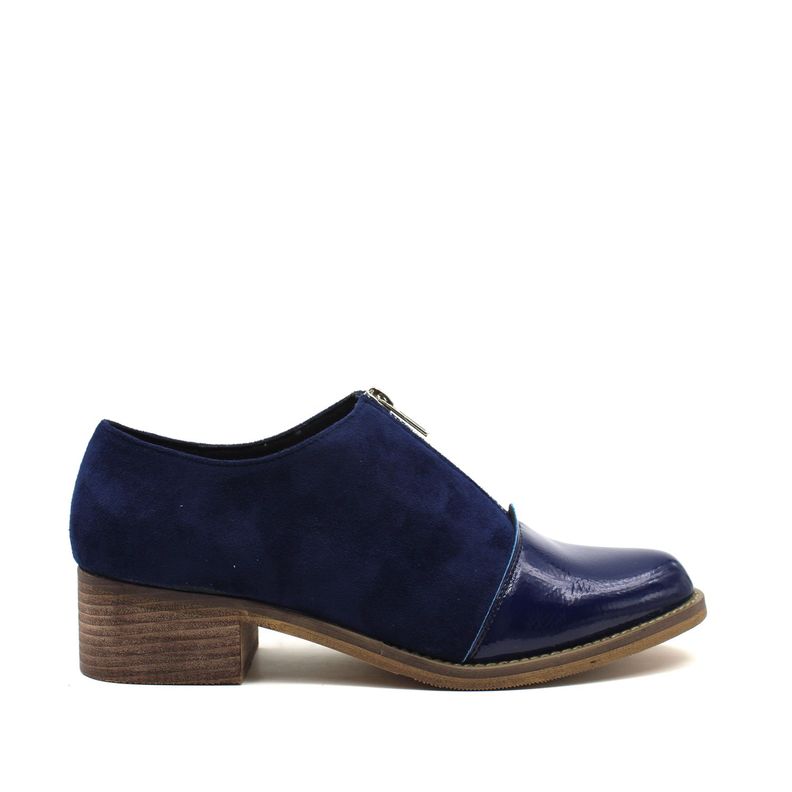 Zapato Charol Azul Mujer 87159 Gotta-0