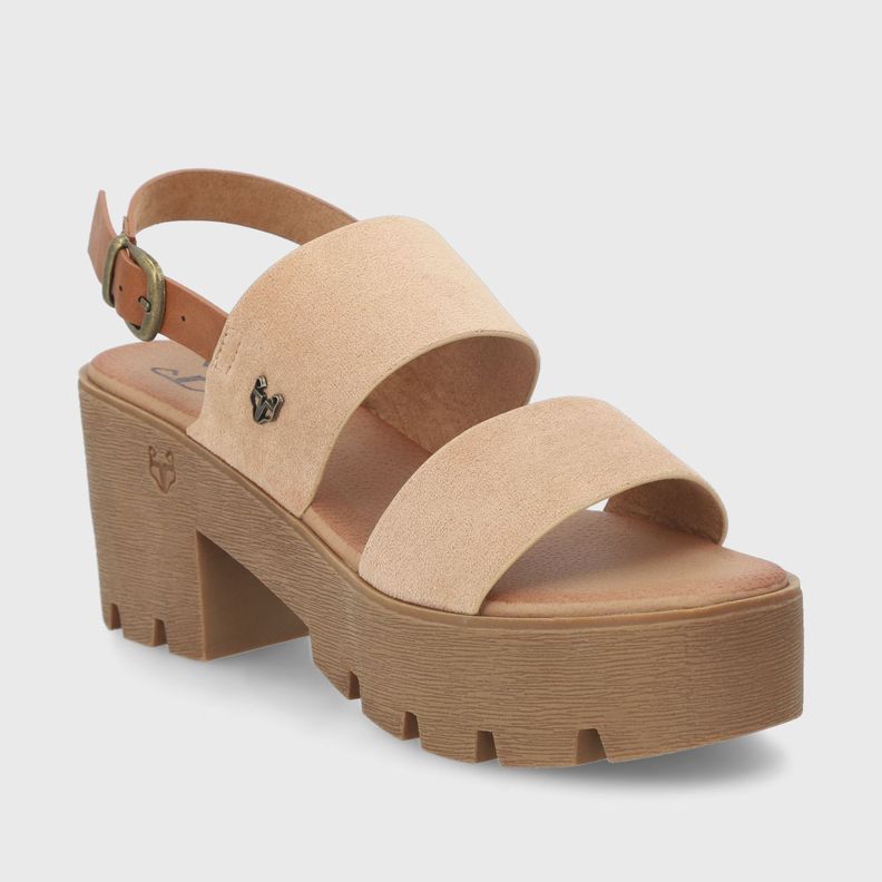 Sandalia Beige  Mujer 43021 Gotta-1