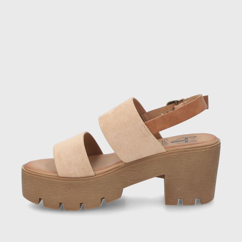 Sandalia Beige  Mujer 43021 Gotta-3