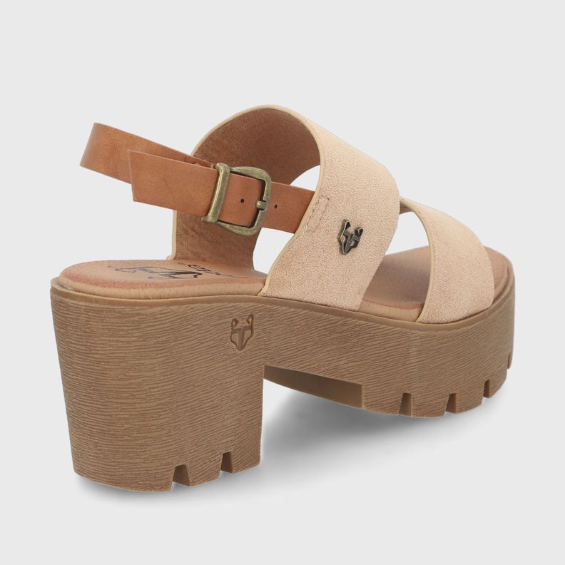 Sandalia Beige  Mujer 43021 Gotta-4