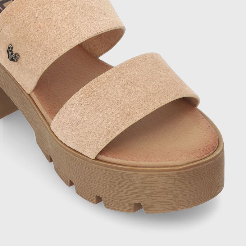 Sandalia Beige  Mujer 43021 Gotta-5