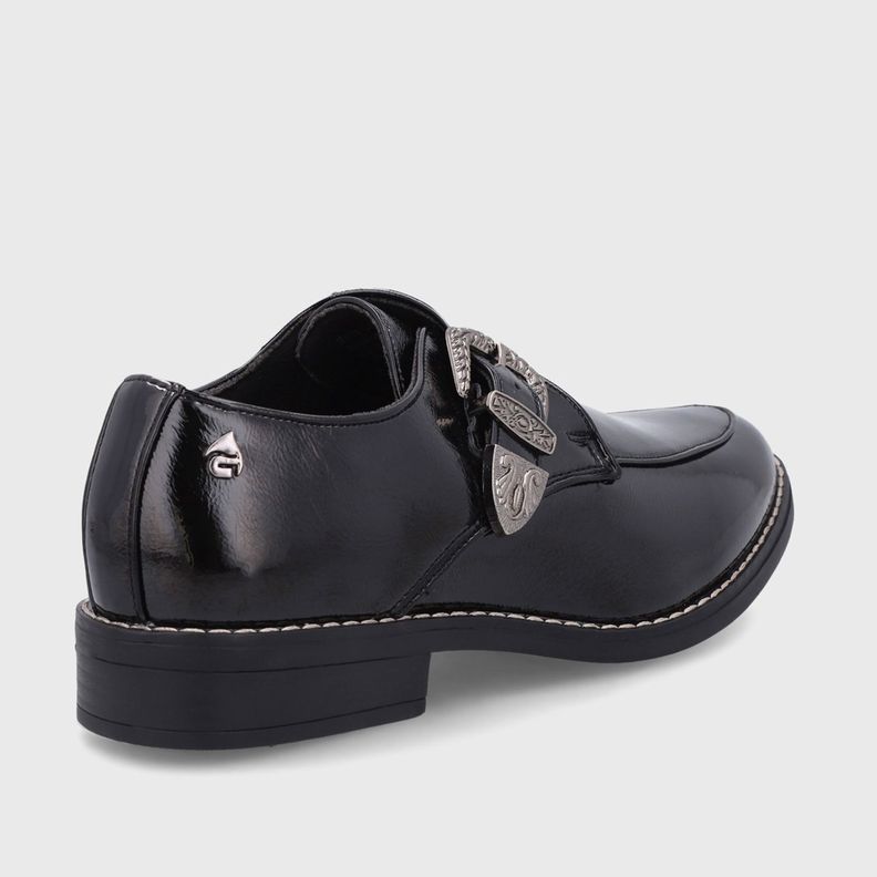 Zapato Negro Charol Mujer 17565 Gotta-4