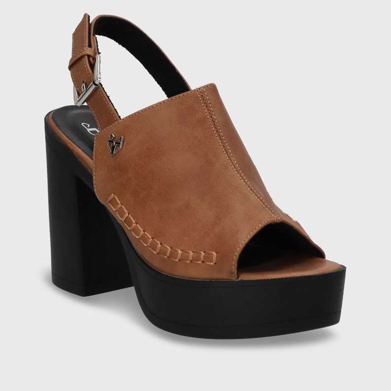 Sandalia Plataforma Beige Mujer 45962 Gotta-1