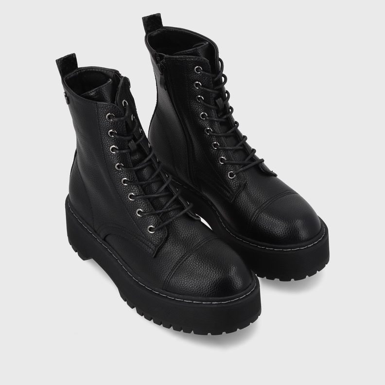 Botín Plataforma Negro Mujer 45762 Gotta-2