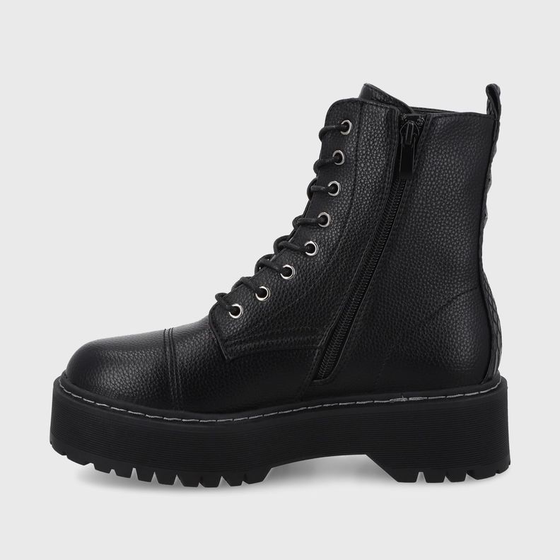 Botín Plataforma Negro Mujer 45762 Gotta-3