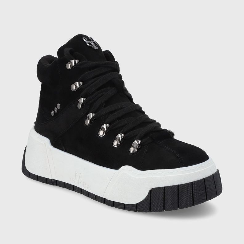 Zapatilla Negra Mujer 43115 Gotta-1