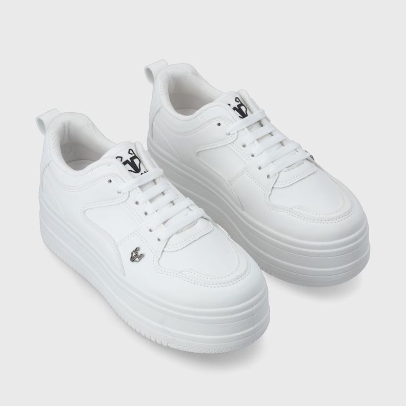 Zapatilla Blanca Mujer 38562 Gotta-2