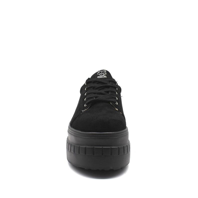 Zapatilla Negra Mujer 13261 Gotta-2