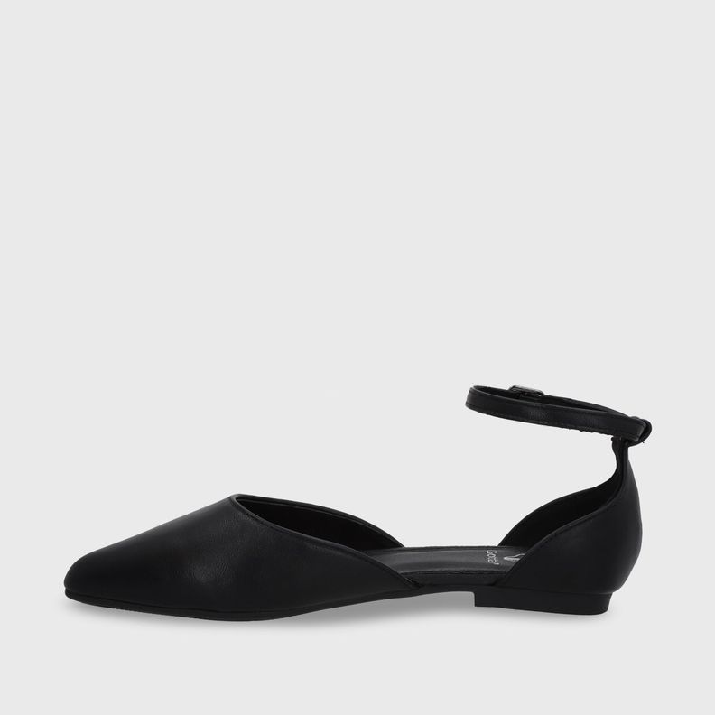 Ballerina Plano Negro Mujer 54010 Gotta-2