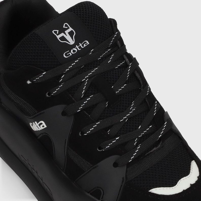 Zapatilla Negra Mujer C7324 Gotta-5