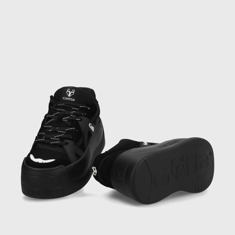 Zapatilla Negra Mujer C7324 Gotta-6